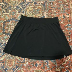 Black Athletic Skirt